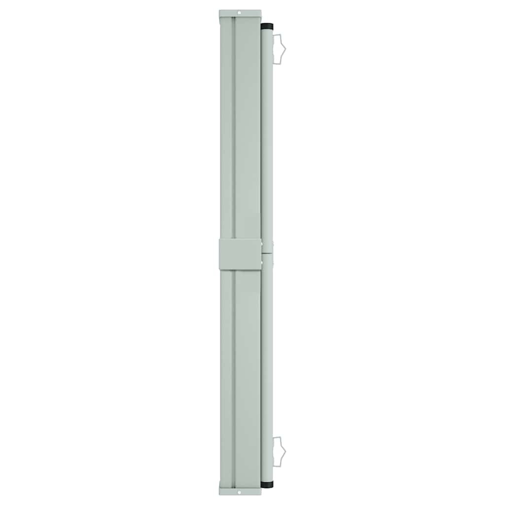 Tenda Laterale Retrattile per Patio 600x160 cm Grigia