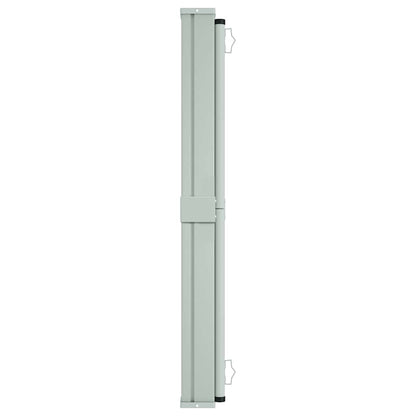 Tenda Laterale Retrattile per Patio 600x160 cm Grigia
