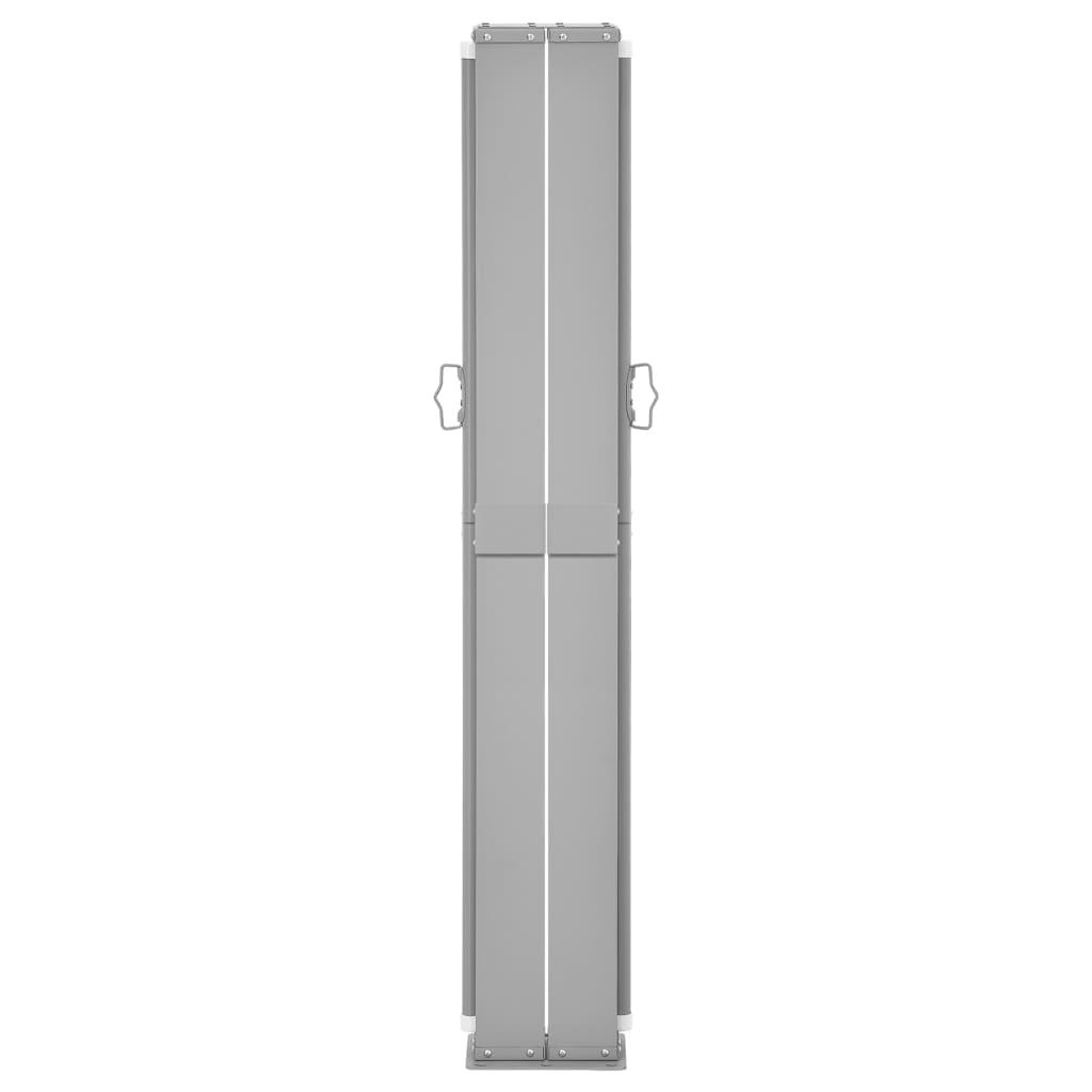 Tenda Laterale Retrattile per Patio 140x1200 cm Rossa