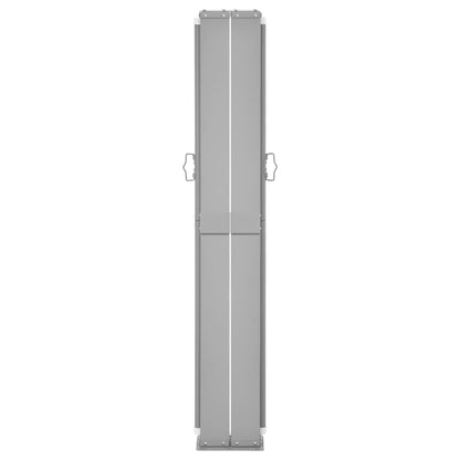 Tenda Laterale Retrattile per Patio 140x1200 cm Rossa
