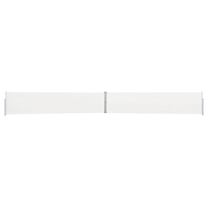 Tenda Laterale Retrattile per Patio 170x1200 cm Crema
