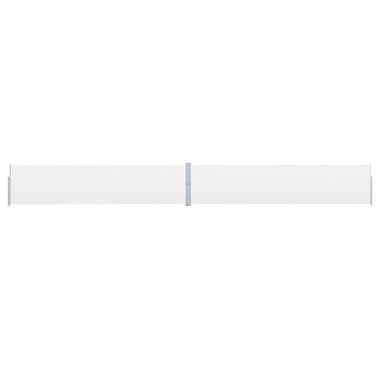 Tenda Laterale Retrattile per Patio 170x1200 cm Crema