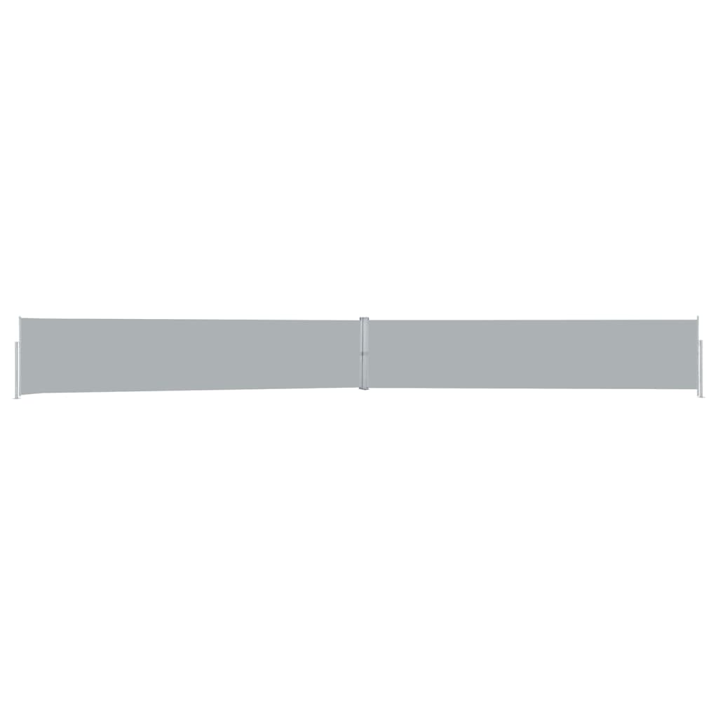 Tenda Laterale Retrattile per Patio 170x1200 cm Antracite