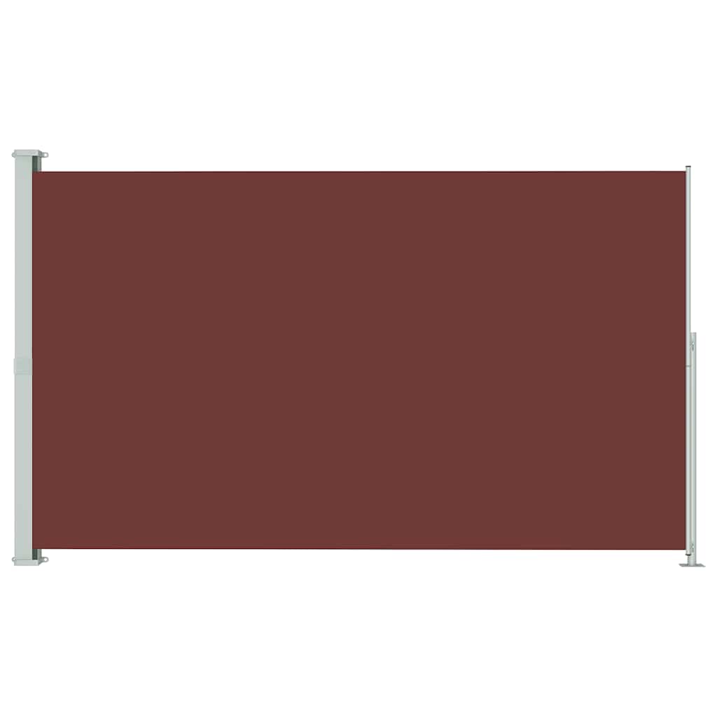 Tenda Laterale Retrattile per Patio 180x300 cm Marrone