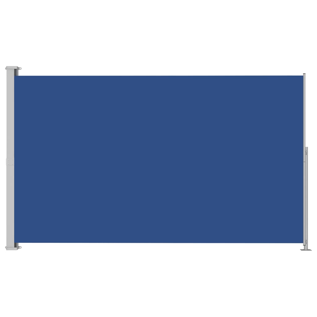 Tenda Laterale Retrattile per Patio 180x300 cm Blu