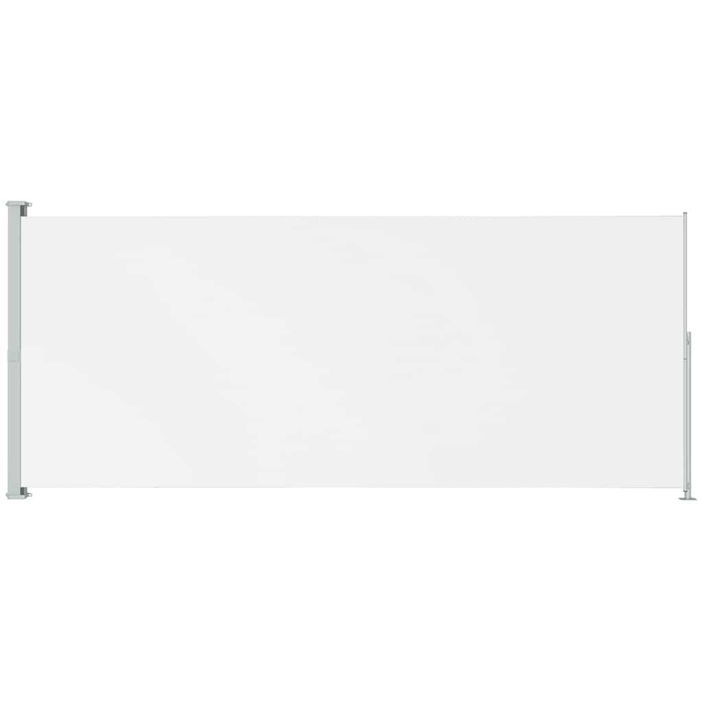 Tenda Laterale Retrattile per Patio 180x500 cm Crema