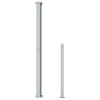 Tenda Laterale Retrattile per Patio 180x500 cm Blu