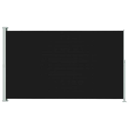 Tenda Laterale Retrattile per Patio 200x300 cm Nero