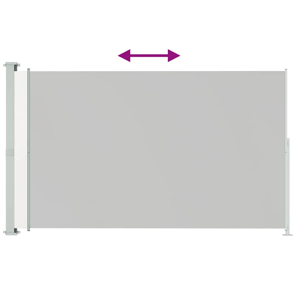 Tenda Laterale Retrattile per Patio 200x300 cm Crema