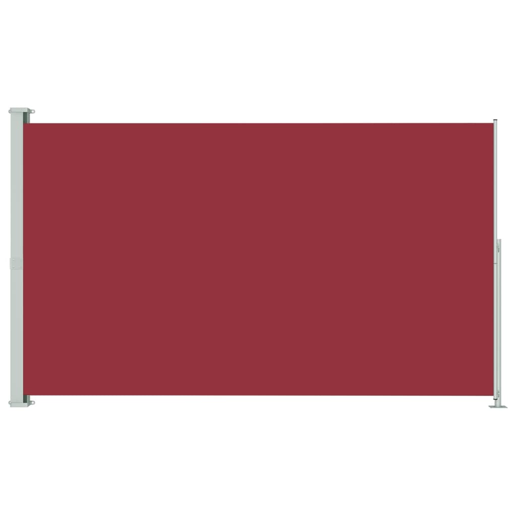 Tenda Laterale Retrattile per Patio 200x300 cm Rossa