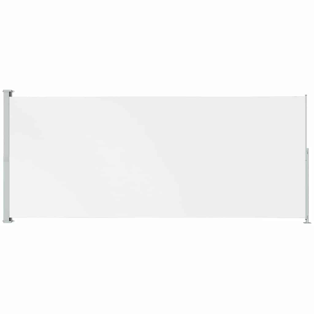 Tenda Laterale Retrattile per Patio 200x500 cm Crema