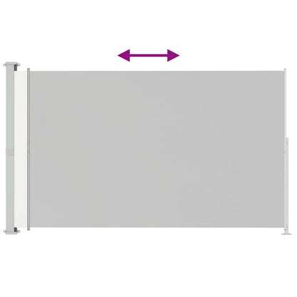 Tenda Laterale Retrattile per Patio 220x300 cm Crema
