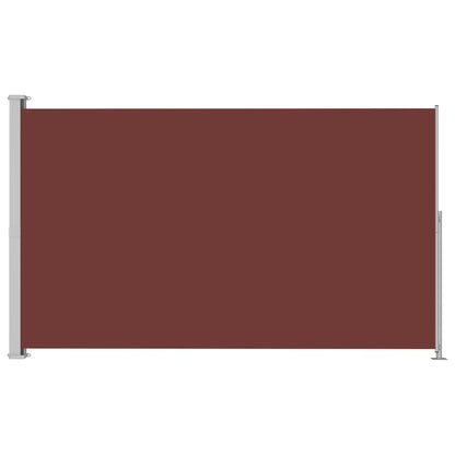 Tenda Laterale Retrattile per Patio 220x300 cm Marrone
