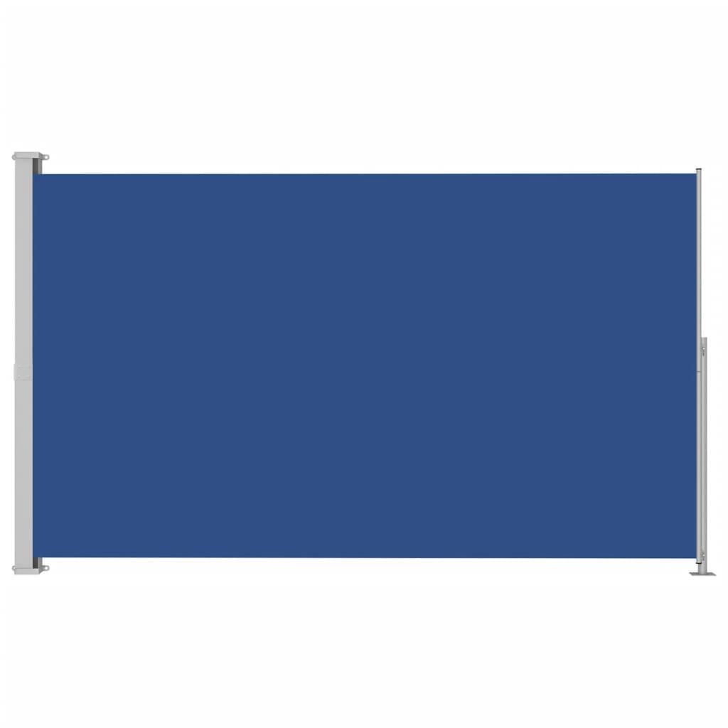 Tenda Laterale Retrattile per Patio 220x300 cm Blu