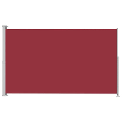 Tenda Laterale Retrattile per Patio 220x300 cm Rossa