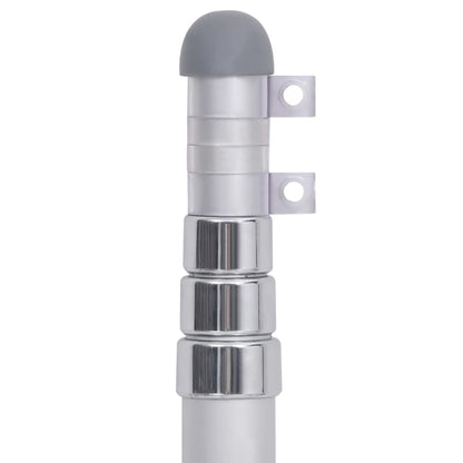 Pennone Telescopico 4 m in Alluminio