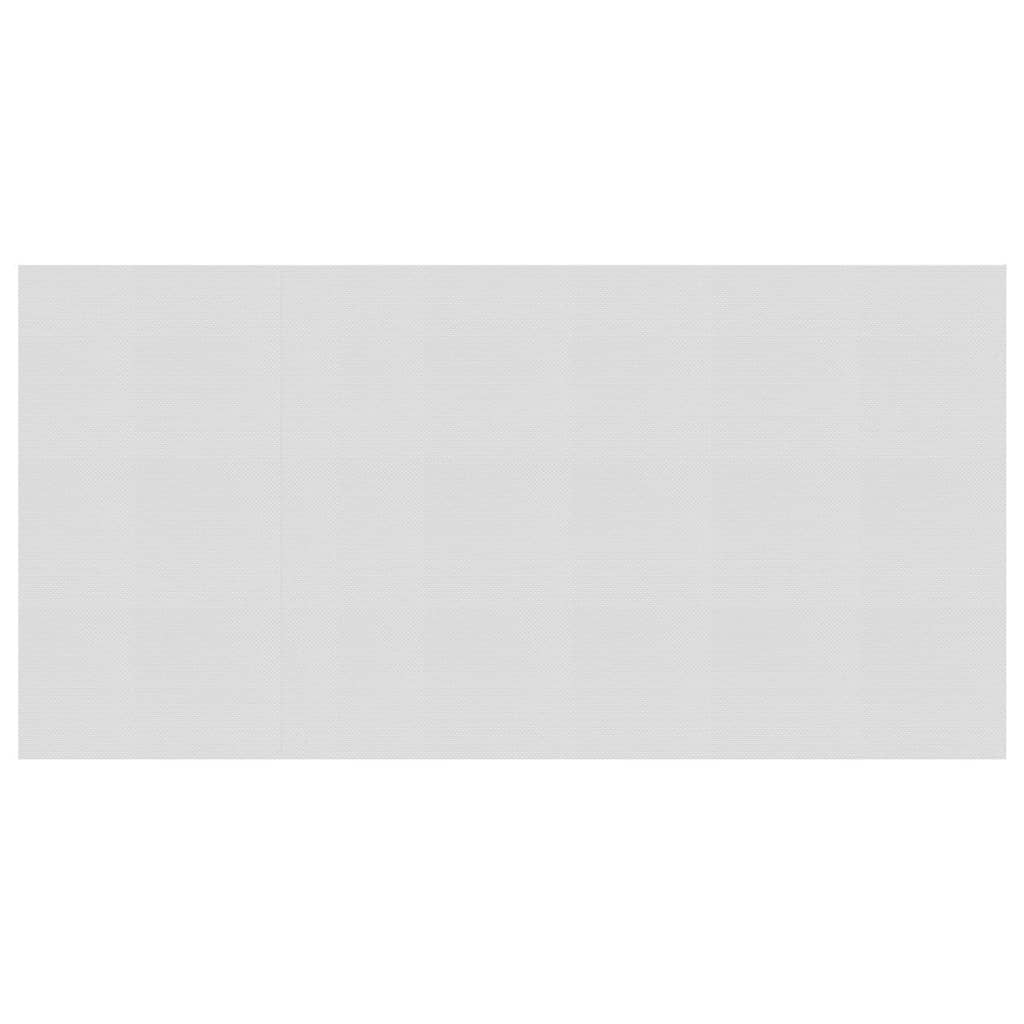 Pellicola Galleggiante Solare PE Piscina 732x366 cm Grigia
