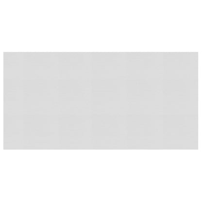 Pellicola Galleggiante Solare PE Piscina 400x200 cm Grigia