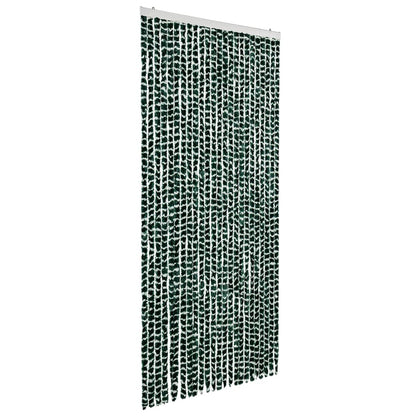 Zanzariera Verde e Bianco 100x220 cm Ciniglia