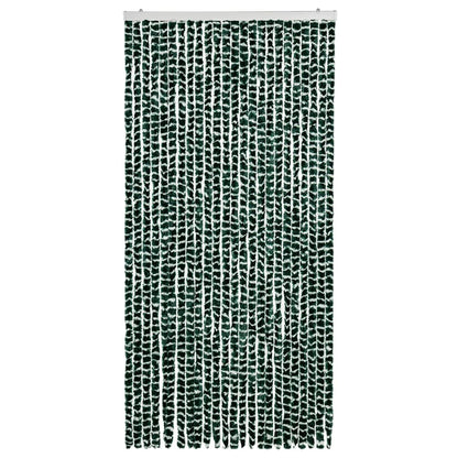 Zanzariera Verde e Bianco 100x220 cm Ciniglia