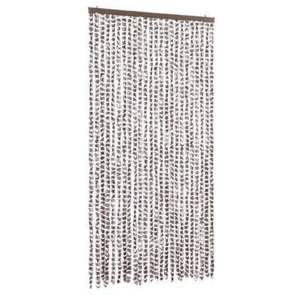 Zanzariera Grigio Talpa e Bianco 100x220 cm Ciniglia