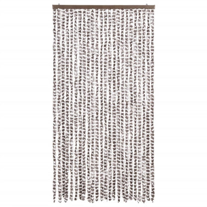 Zanzariera Grigio Talpa e Bianco 100x220 cm Ciniglia