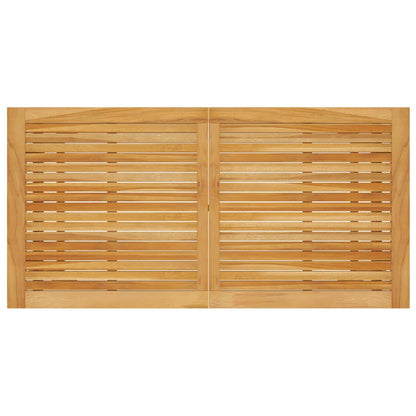 Tavolo da Giardino 140x70x73,5 cm in Massello di Acacia