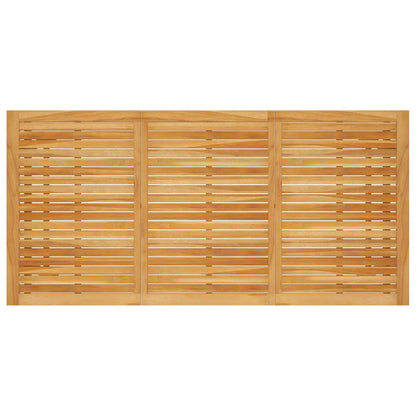 Tavolo da Pranzo da Giardino 206x100x74 cm in Massello Acacia
