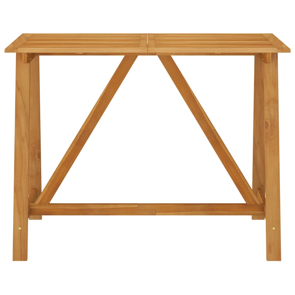 Tavolo da Bar da Giardino 140x70x104 cm in Massello di Acacia
