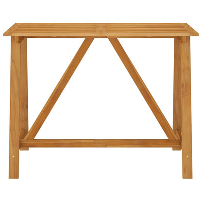 Tavolo da Bar da Giardino 140x70x104 cm in Massello di Acacia