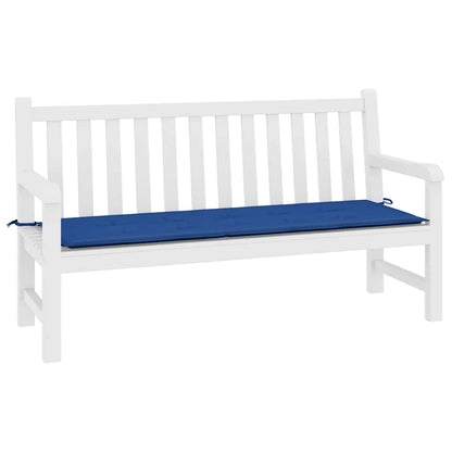 Cuscino per Panca Blu Reale 200x50x3 cm in Tessuto Oxford