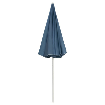 Ombrellone da Spiaggia Blu 240 cm