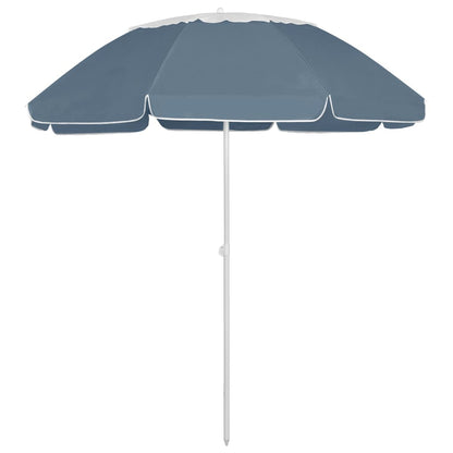 Ombrellone da Spiaggia Blu 300 cm