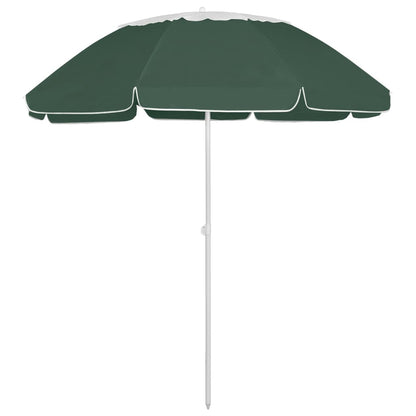 Ombrellone da Spiaggia Verde 300 cm