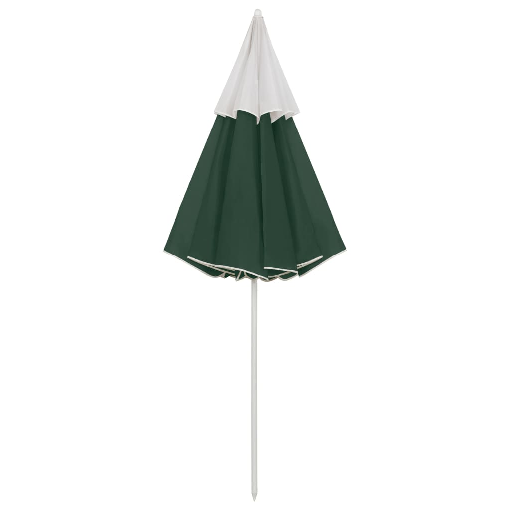 Ombrellone da Spiaggia Verde 300 cm