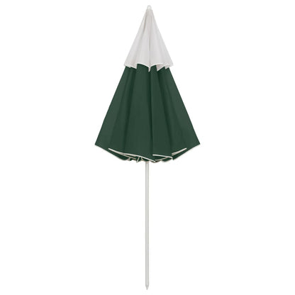 Ombrellone da Spiaggia Verde 300 cm