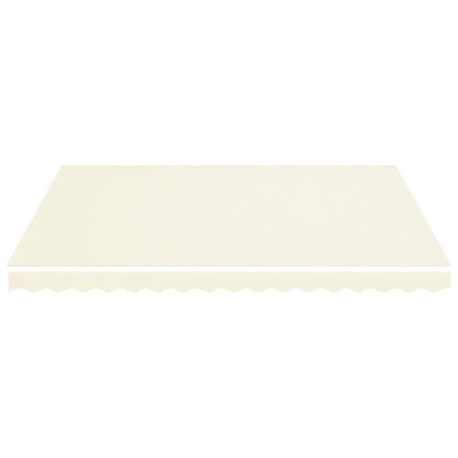 Tessuto di Ricambio per Tenda da Sole Crema 4x3,5 m