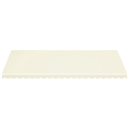 Tessuto di Ricambio per Tenda da Sole Crema 5x3,5 m