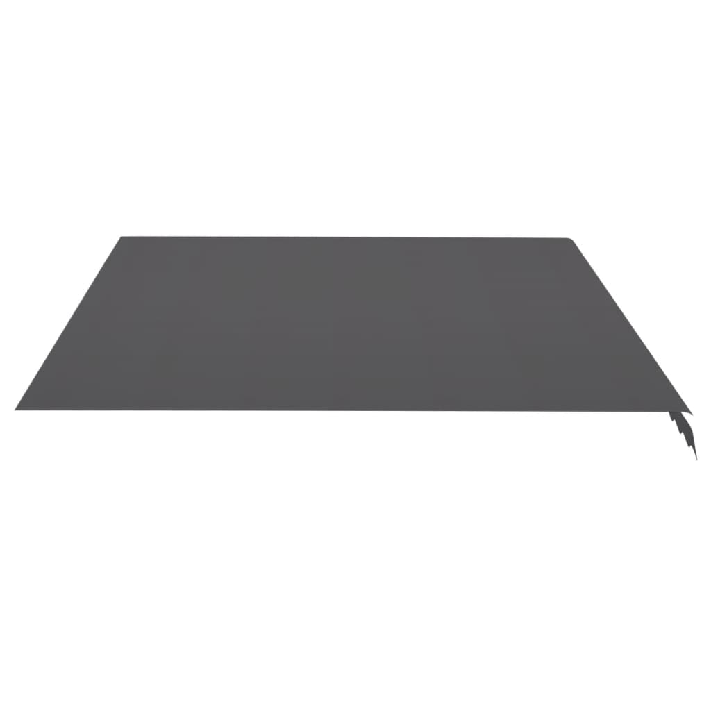 Tessuto di Ricambio per Tenda da Sole Antracite 4,5x3,5 m