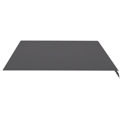 Tessuto di Ricambio per Tenda da Sole Antracite 4,5x3,5 m