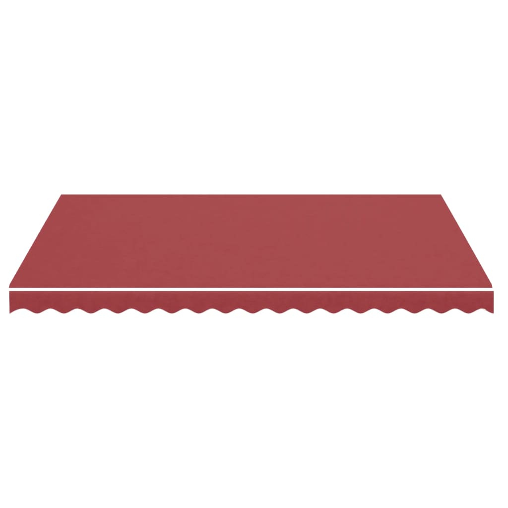 Tessuto di Ricambio per Tenda da Sole Rosso Borgogna 4x3 m