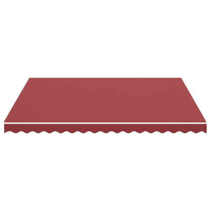 Tessuto di Ricambio per Tenda da Sole Rosso Borgogna 4x3,5 m