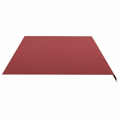Tessuto di Ricambio per Tenda da Sole Rosso Borgogna 6x3,5 m