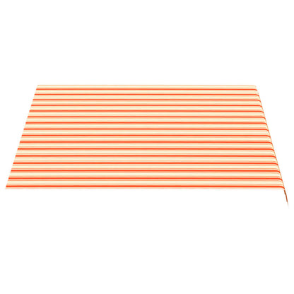 Tessuto di Ricambio per Tenda da Sole Giallo e Arancio 3x2,5 m