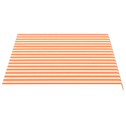 Tessuto Ricambio per Tenda da Sole Giallo e Arancio 3,5x2,5 m