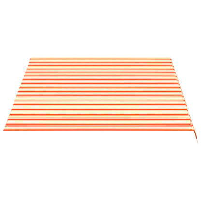 Tessuto di Ricambio per Tenda da Sole Giallo e Arancio 4x3 m
