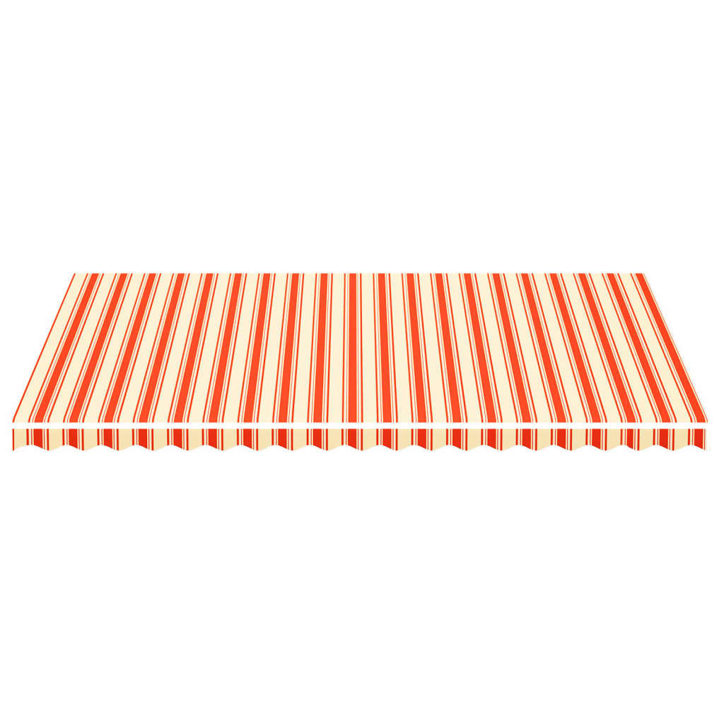 Tessuto di Ricambio per Tenda da Sole Giallo e Arancio 5x3 m