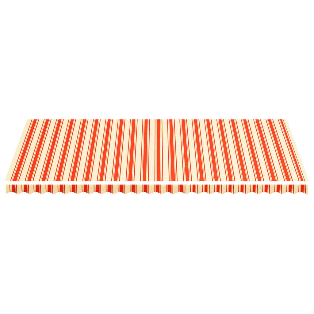 Tessuto di Ricambio per Tenda da Sole Giallo e Arancio 6x3 m