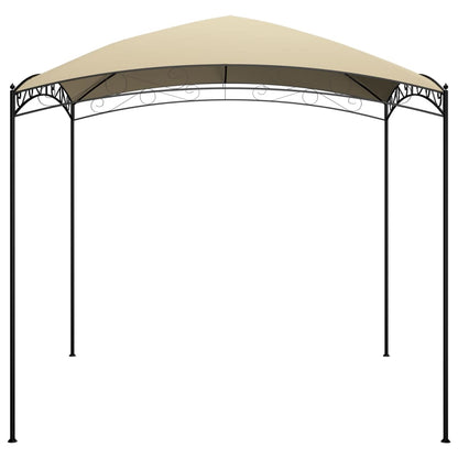 Gazebo 3x3x2,65 m Crema 180 g/mÂ²