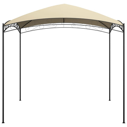 Gazebo 3x3x2,65 m Crema 180 g/mÂ²